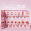 SheGlam Color Bloom Shimmer and Matte Collection Set