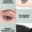 ALL-IN-ONE VOLUME & LENGTH MASCARA-WASHABLE BLACK-4G*2