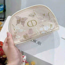 Dior Embroidered Butterflies and Dragonflies Makeup bag