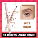 MlSmile 2in1 Brow Pen and Sealing Brow Gel Pink