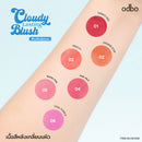 odbo cloudy lasting blush 04 pink milk