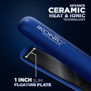 Ikonic S3+ Ceramic Straightener, Blue
