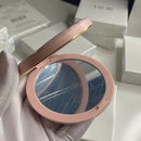 Dior Beauty Pink Heart Shaped Mirror Pocket - Leather (without box)