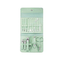 Sensation luxury Manicure Set Sea Foam 16Pcs