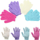 Ibeauty Exfoliating Bath Gloves-pink