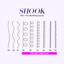 COLOR WOW Curl Wow Shook Mix + Fix Bundling Spray – Shake-to-activate spray combines powerful hydrators + crunch-free polymers for perfectly defined, glossy, frizz-free curls 295 ml