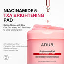 ANUA niacinamide 5 TXA brightening pad-60 pads