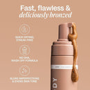 Bali Body Bronzing Tanning Mousse Dark One night Only 200ml