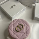 Dior Beauty Pink Heart Shaped Mirror Pocket - Leather (without box)