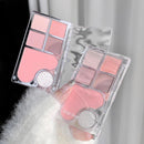 GEGE BEAR 6 Shade Eyeshadow Palette - #02 Strawberry Mood