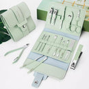 Sensation luxury Manicure Set Sea Foam 16Pcs