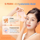 cosrx 5 PDRN Hyaluronic Acid Vital Hydrating Hydrogel Mask Set ( 3 sheets )