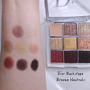 Dior backstage eye palette 006v bronze neutrals