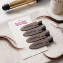 Ibeauty Hair Sectioning Clips – Set of 4-Dark grey