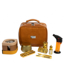 A complete Incense kit bag - Camel Brown