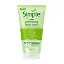 Simple Refreshing Facial Wash with Vitamin B5 & E - 150ml