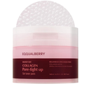 EQQUALBERRY COLLAGEN PORE-TIGHT UP GEL TONER PADS 140ML/60PADS