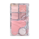 GEGE BEAR 6 Shade Eyeshadow Palette - #02 Strawberry Mood