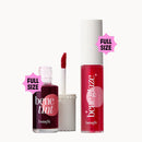 Benefit Rollin’ With Benetint 3-Piece Lip & Cheek Gift Set Full-size rose-tinted lip & cheek stain and lip gloss