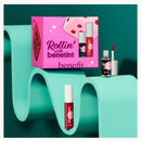 Benefit Rollin’ With Benetint 3-Piece Lip & Cheek Gift Set Full-size rose-tinted lip & cheek stain and lip gloss