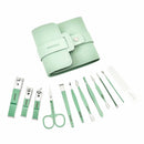 Sensation luxury 12 Pieces Manicure Set Sea Foam