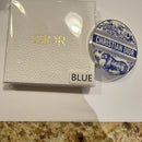 christian dior toile de jouy blue compact pocket mirror