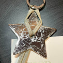 Dior Novelty Charm Key chain Shine Star Key ring