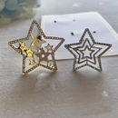 Christian Dior Holiday Hair Clips Silver Gold Novelty