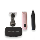The Sensation 2.0 Trimmer + Sensation 2.0 Nose & Ear Trimmer Pink Color
