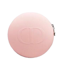 Dior Beauty Round Pink Silicone Pouch