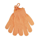 Ibeauty Exfoliating Bath Gloves-Orange