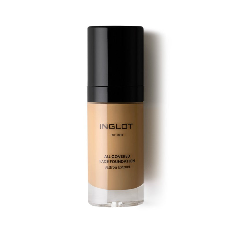 Inglot all covered face foundation saffron extract - 30ml