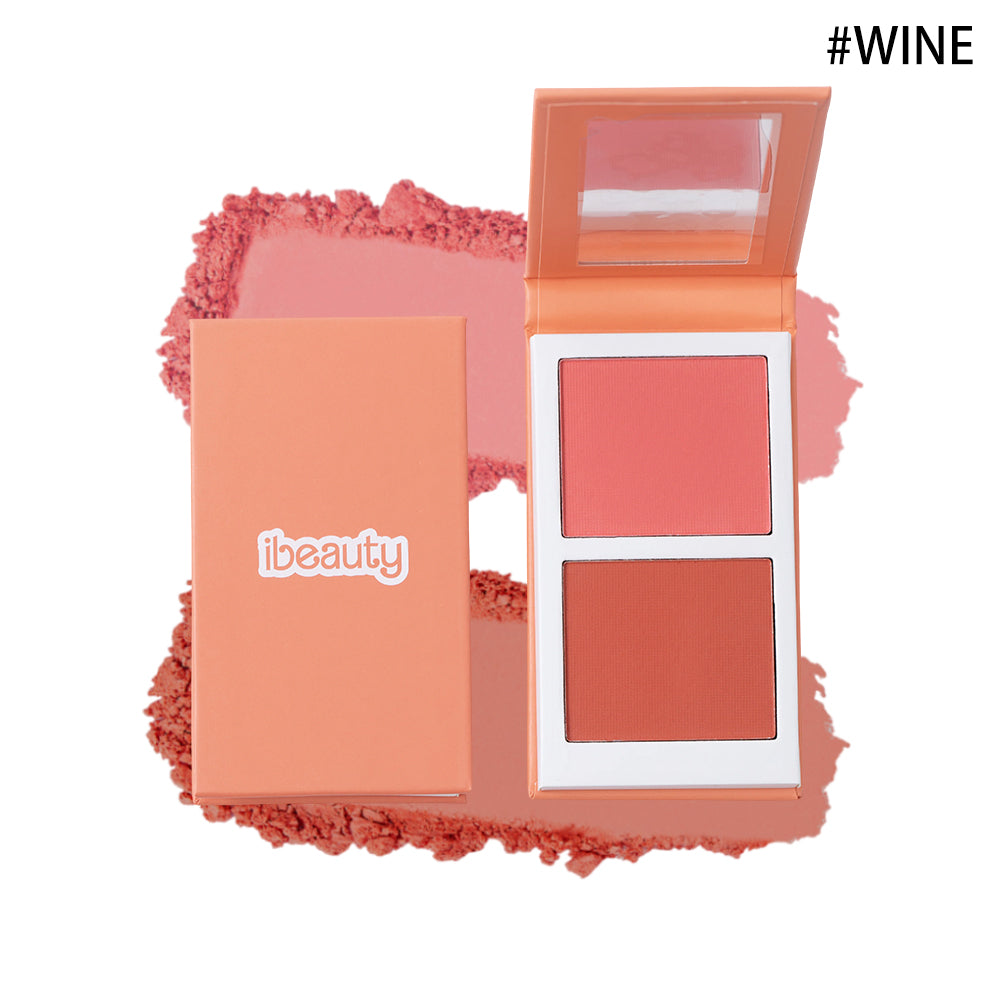 Ibeauty Powder Blush Duo Palette 8g