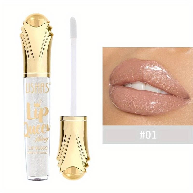 Ushas Lip Queen Shiny Lip Gloss Shade