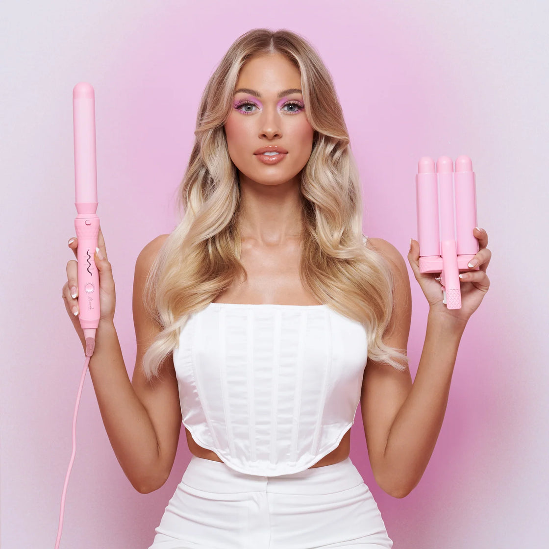 MERMADE HAIR Interchangeable Style Wand - Pink - 4046