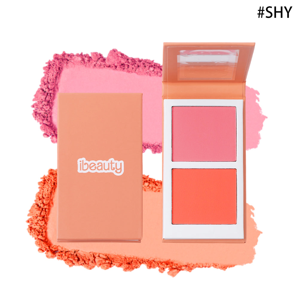 Ibeauty Powder Blush Duo Palette 8g
