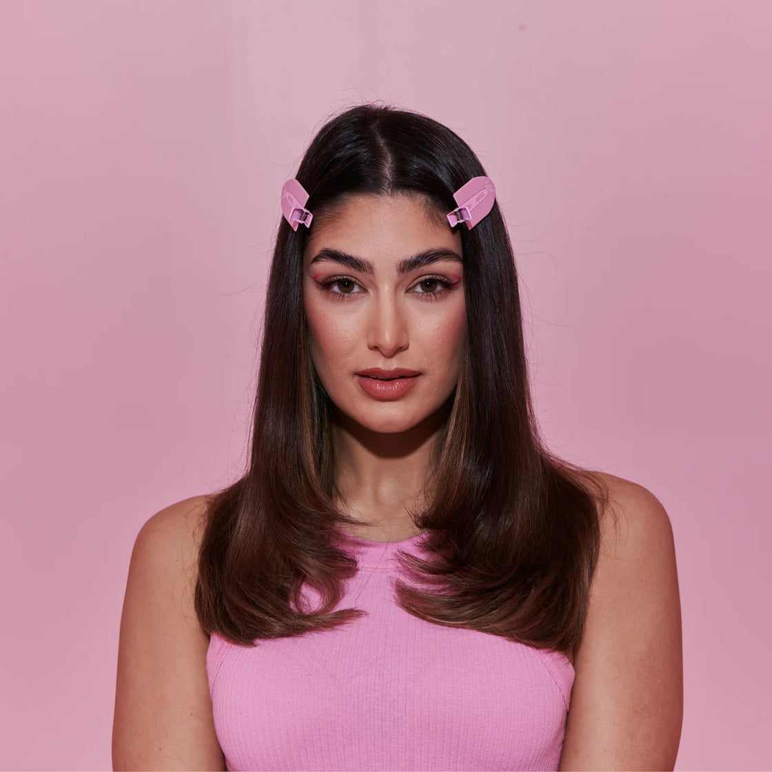 Mermade Hair Jumbo No-Crease Clips-pink