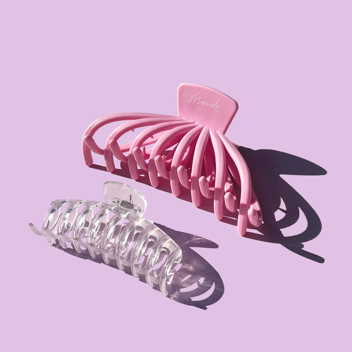 Mermade Hair Octopus Claw Clip-pink