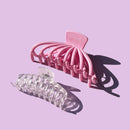 Mermade Hair Octopus Claw Clip-pink