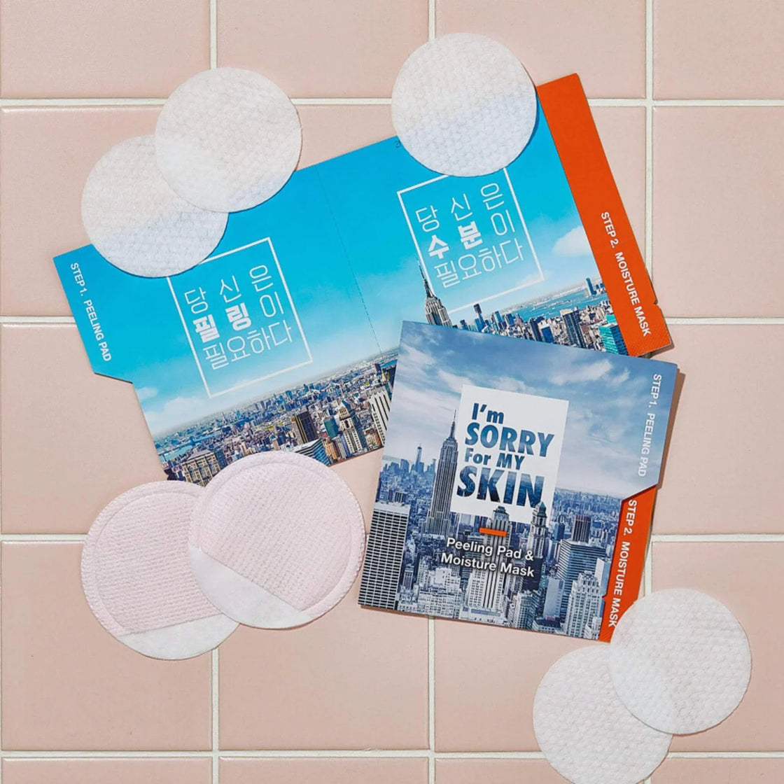 I'M Sorry For My Skin Peeling Pad & Moisture Up Mask
