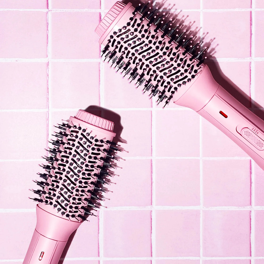 Mermade Hair Blow Dry Brush - Pink