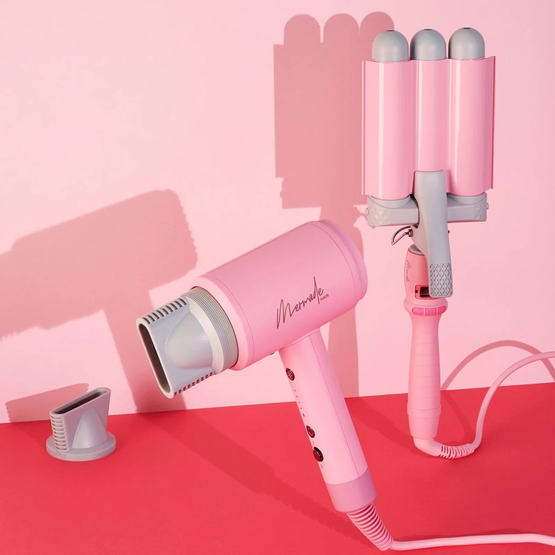 Mermade Hair Dryer Pink