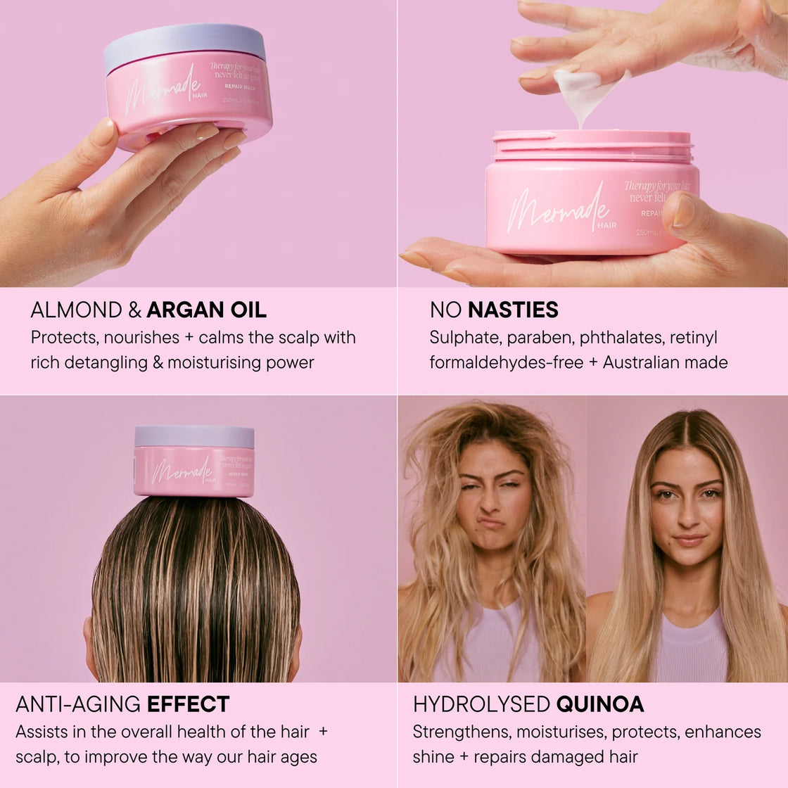 Mermade Hair Mask Treatment 250ml
