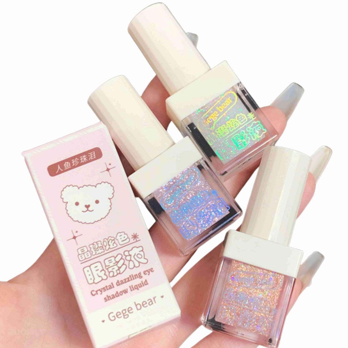 GEGE BEAR Crystal dazzling eye shadow liquid 4g