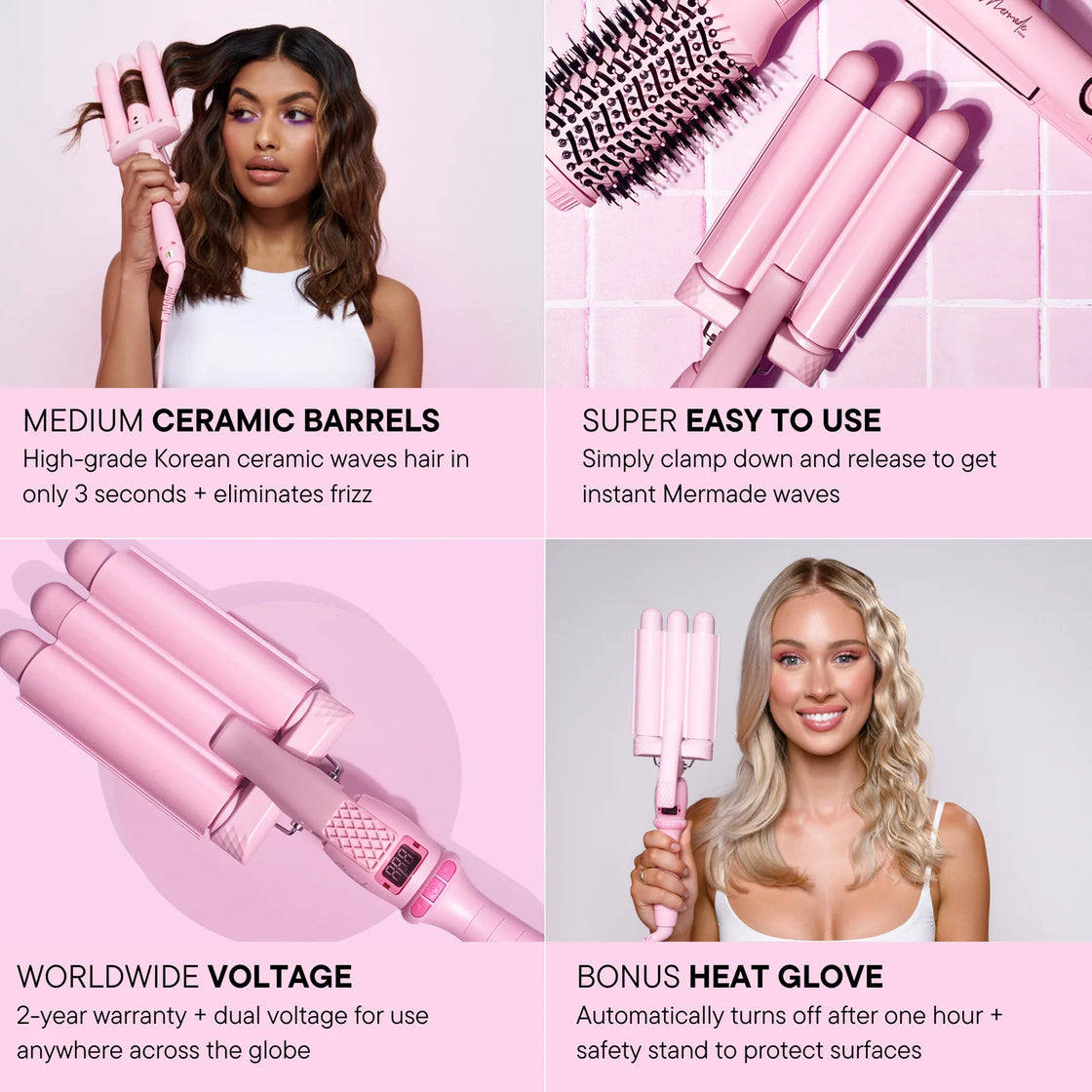 Mermade Hair the mini Hair Waver