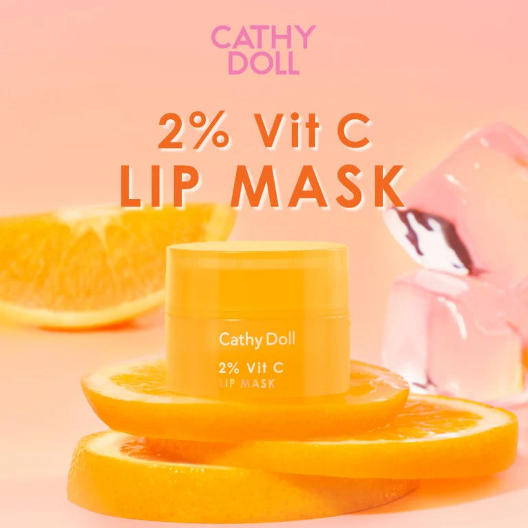 CATHY DOLL 2 % VIT C LIP MASK ORANGE BINGSU 4.5g