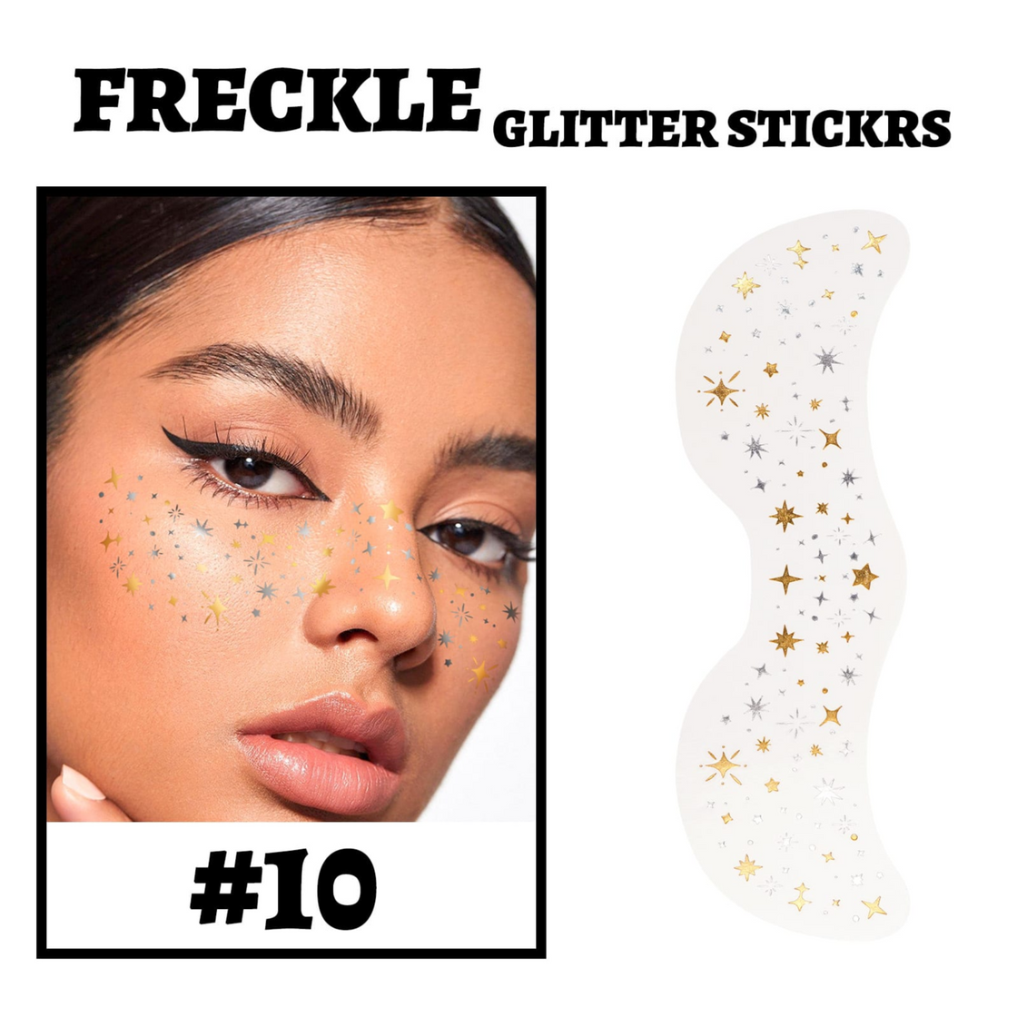 MLSmile Freckle Glitter Stickers 1pcs