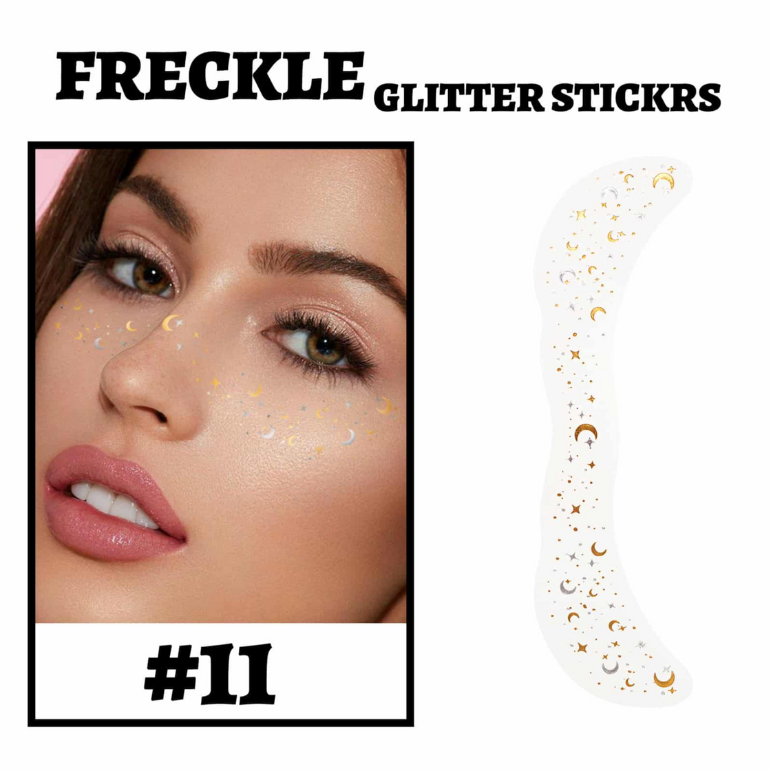 MLSmile Freckle Glitter Stickers 1pcs