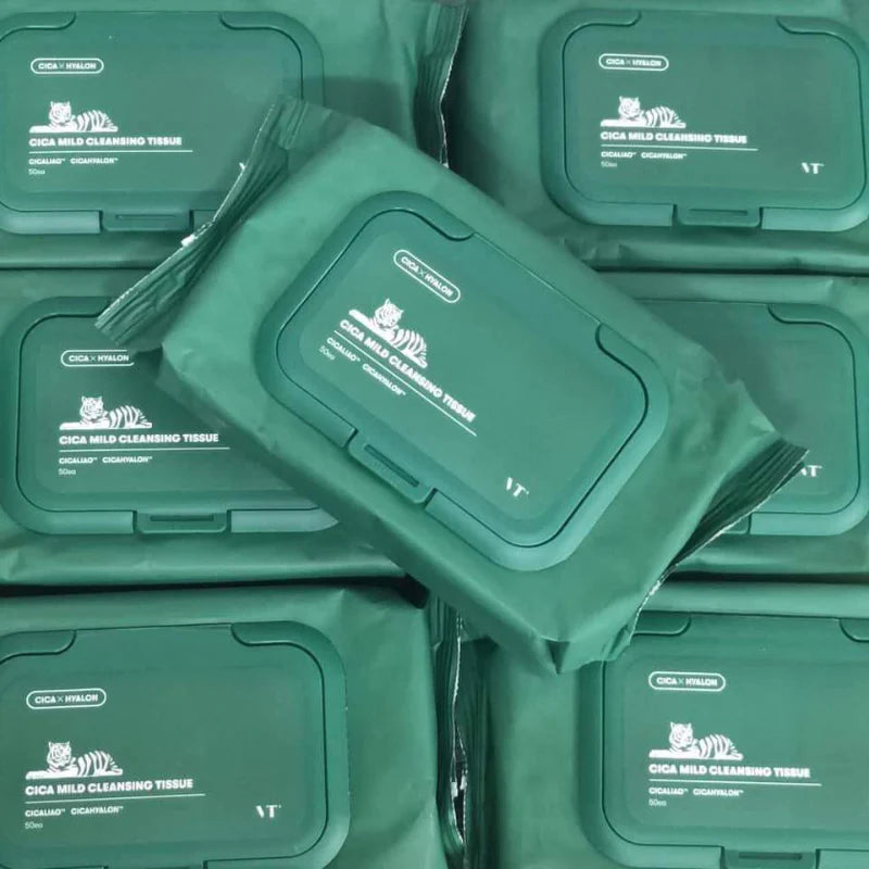 VT COSMETICS Cica Mild Tissue- 50ea