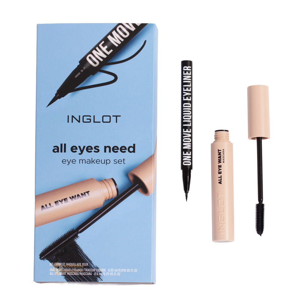 Inglot All Eyes Need Eye Makeup Set